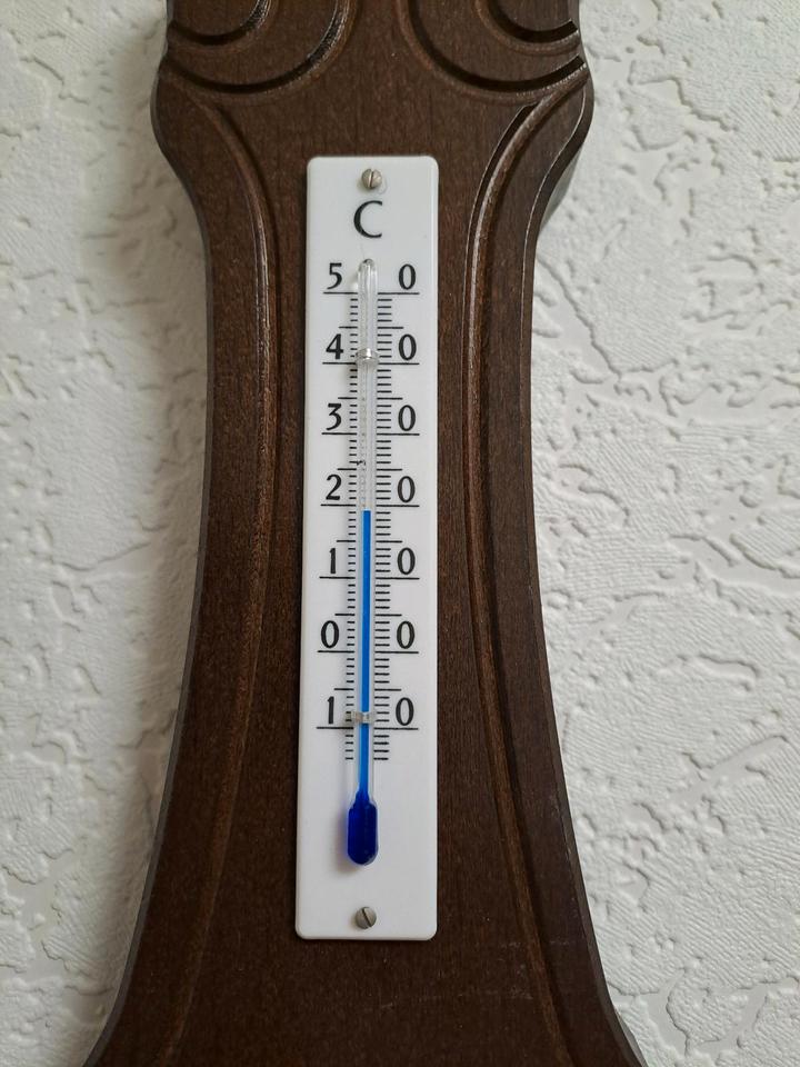 Wetterstation Barometer Hygrometer Thermometer 42,5 cm hoch in Zella-Mehlis