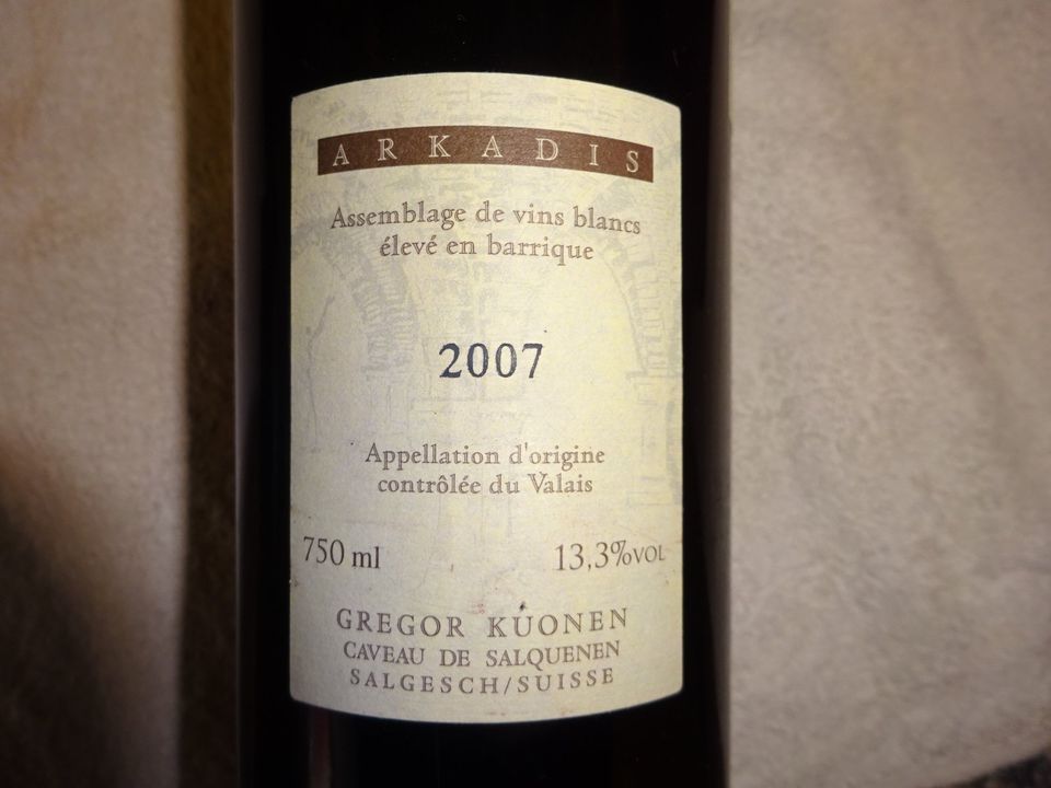 Vin blanc von Gregor Kuonen in der Orginal - Geschenkbox in Kiel