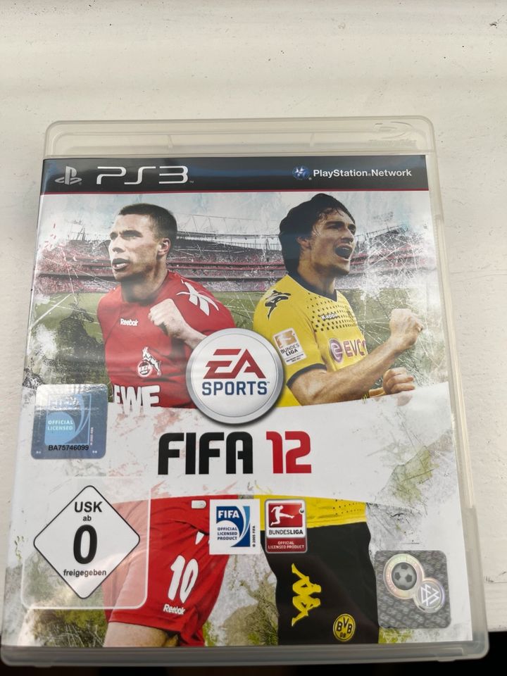 FIFA 12 PS3 Playstation Spiel in Winsen (Luhe)