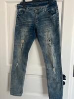 Damen Jeans blau mit Steinchen von Laura Torelli Saarland - Neunkirchen Vorschau