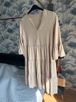 Soccx senses Kleid A-Linie beige natural rüschen Köln - Porz Vorschau