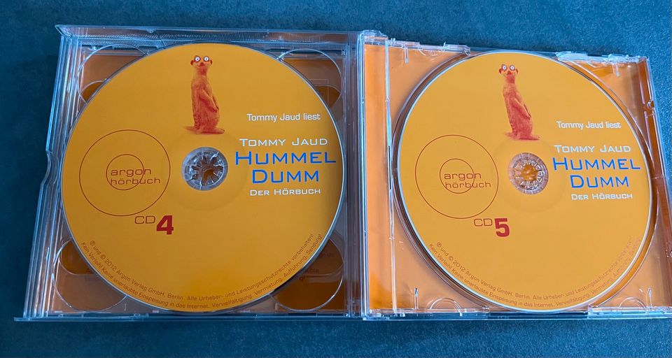 Hörbuch - HUMMEL DUMM Der Hörbuch - Tommy Jaud - 5CDs Humor Argon in Rosdorf