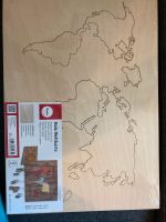 Weltkarte aus Holz zum Selbstbasteln Berlin - Schöneberg Vorschau