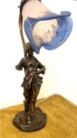Tischlampe Bronze Figur Art Déco Stil Ludwigsvorstadt-Isarvorstadt - Isarvorstadt Vorschau