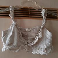 Süßes Leinen Bustier  pull and bear gr m Natur beige farben Hessen - Lorsch Vorschau
