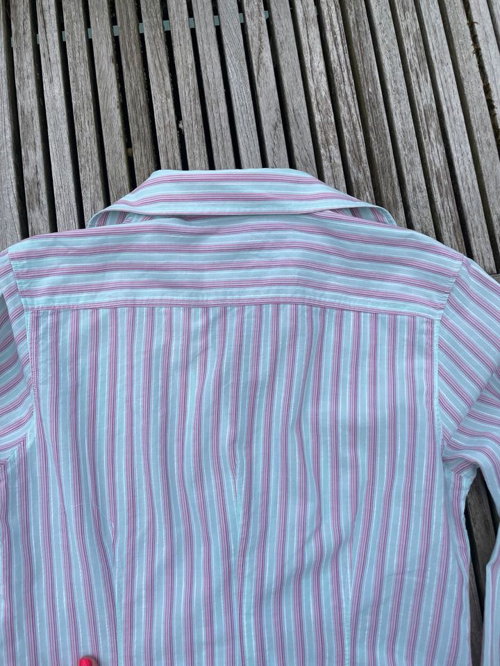 Bluse von 0039 Italy - Farbe mint / rosa in Schenefeld