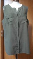 Schicke Bluse, Tom Tailor, Gr. 42, Khaki Niedersachsen - Hesel Vorschau