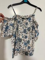 Schulterfreies Oberteil mit Blumen Vahr - Neue Vahr Südost Vorschau