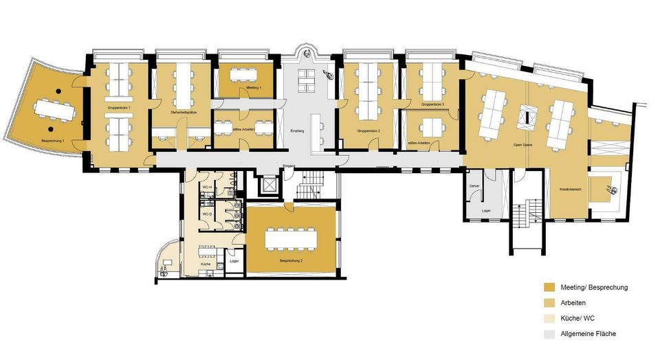 Büroetagen ab 478 m² im Kurfürstendamm - Erstbezug nach Sanierung! in Berlin