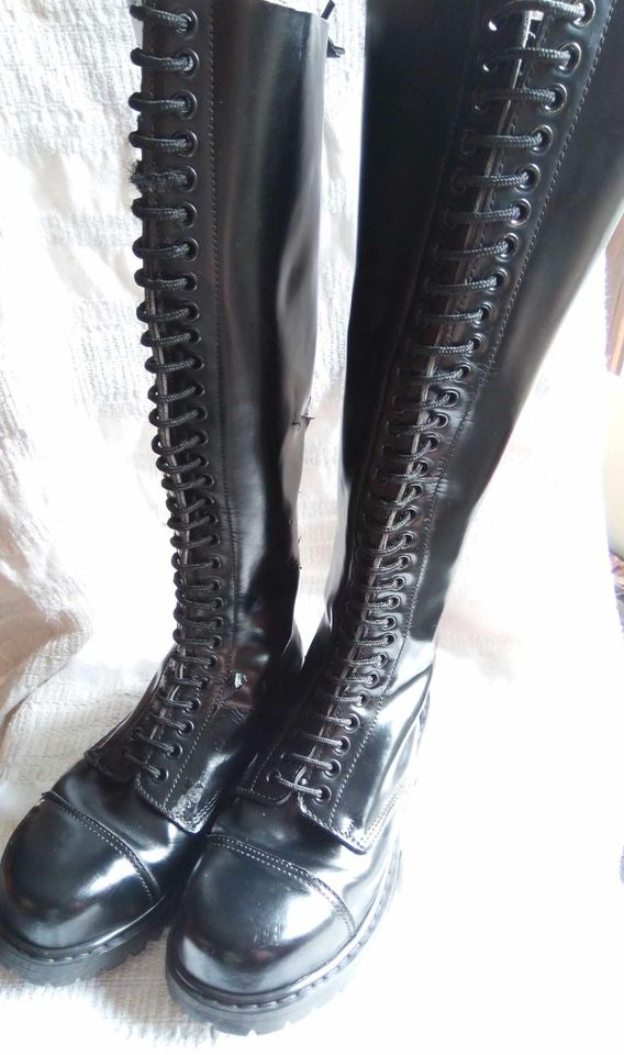 30 loch Rangers boots Springerstiefel steampunk Oi Skinhead 7 41 in Friedeburg