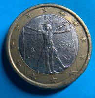 1 Euro Münze 2009 Leonardo Da Vinci Hessen - Rodgau Vorschau