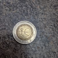 2 Euro Münze Strichmännchen WWU 1999-2009 Wandsbek - Hamburg Jenfeld Vorschau