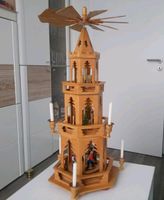 Handgefertigt DDR Weihnachtspyramide Holz Pyramide Weihnachten Nordrhein-Westfalen - Ratingen Vorschau