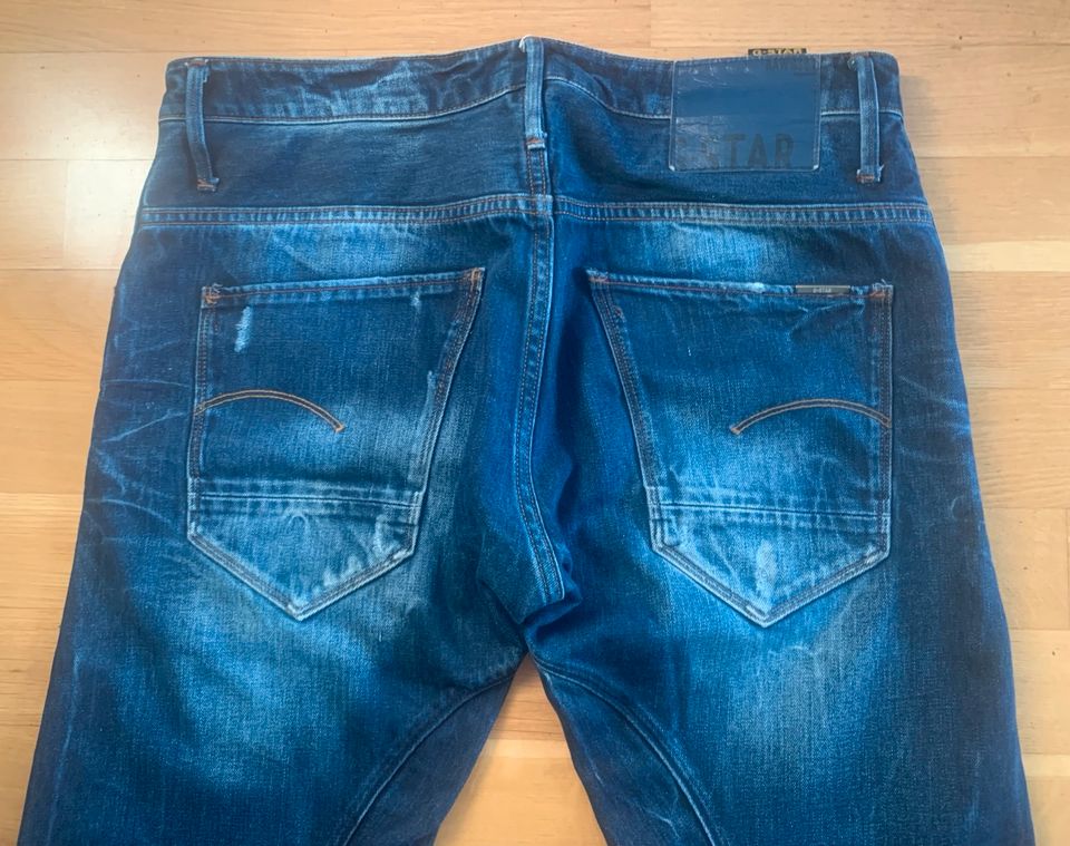 G-Star Jeans 34/34 mit toller Farbe und Waschung Tappered in Dresden