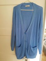 Blaue längere Strickjacke in Größe M/L Berlin - Köpenick Vorschau