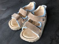 Sandalen Falcotto Beige/blau Baby Größe 21 Sachsen-Anhalt - Halle Vorschau