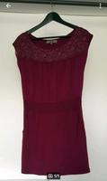 Violettes Kleid tailliert mit Spitze und Taschen Stuttgart - Vaihingen Vorschau