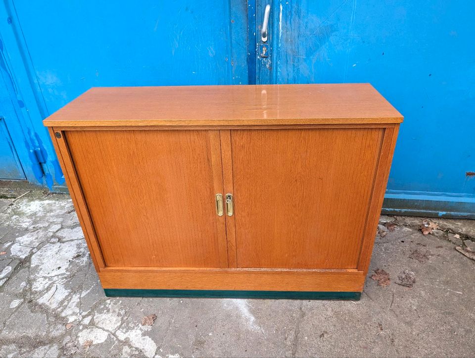 Retro Rolladenschrank Sideboard Vintage MidCentury in Berlin