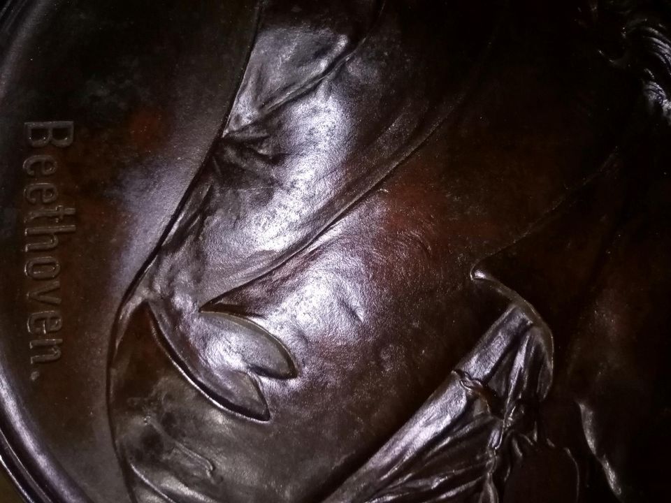 Antikes Bronze Bild Beethoven in Essen