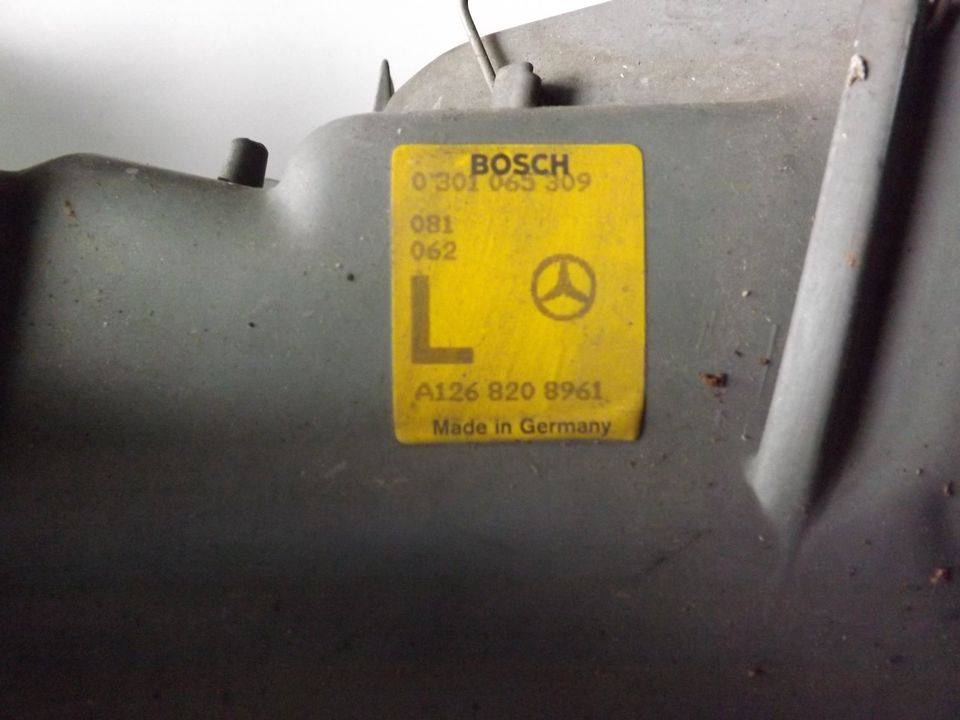 Mercedes W126 Scheinwerfer Rechts /Links  ORIGINAL 1268208961 in Fürth