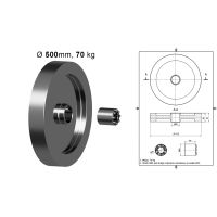 Remet CNC SCHWUNGRAD  22 Kg bis 70 kg Sachsen-Anhalt - Halle Vorschau