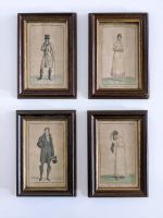 4x Costume Parisien incl. historischen Holzrahmen München - Schwabing-West Vorschau