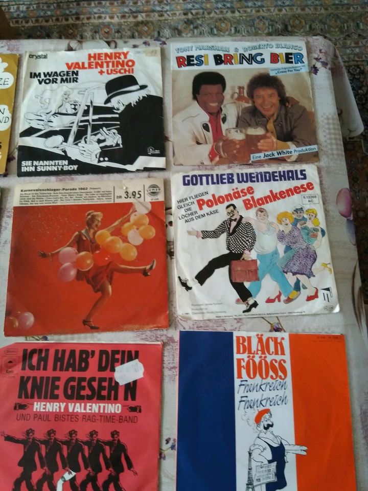 Schallplatten - Singles -Stimmung für die Musicbox in Heinsberg