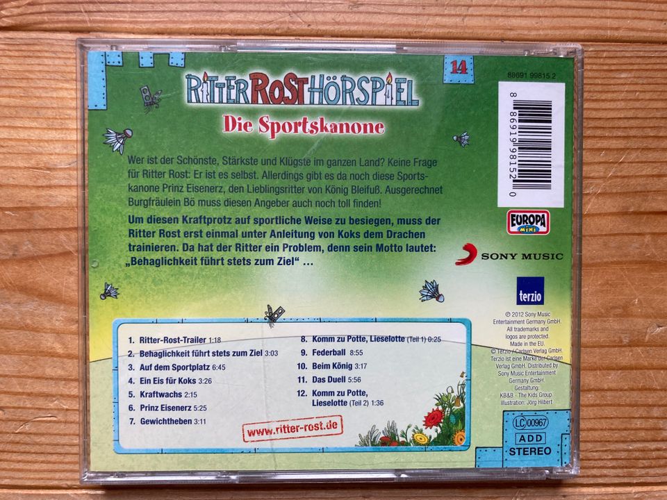 Ritter Rost Hörspiel CD 14 Die Sportskanone J.Hilbert / F.Janosa in Kiel