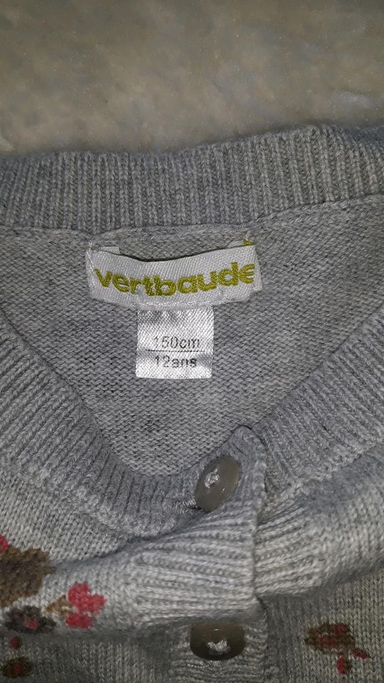 ❤Verbaudet Bolero Weste Shirt Jacke Crop Strickjacke 146/152 in Dillingen (Donau)