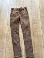 Hellbraune Velours Hose Cognac Fake Wildleder please s #H47 Niedersachsen - Wolfsburg Vorschau