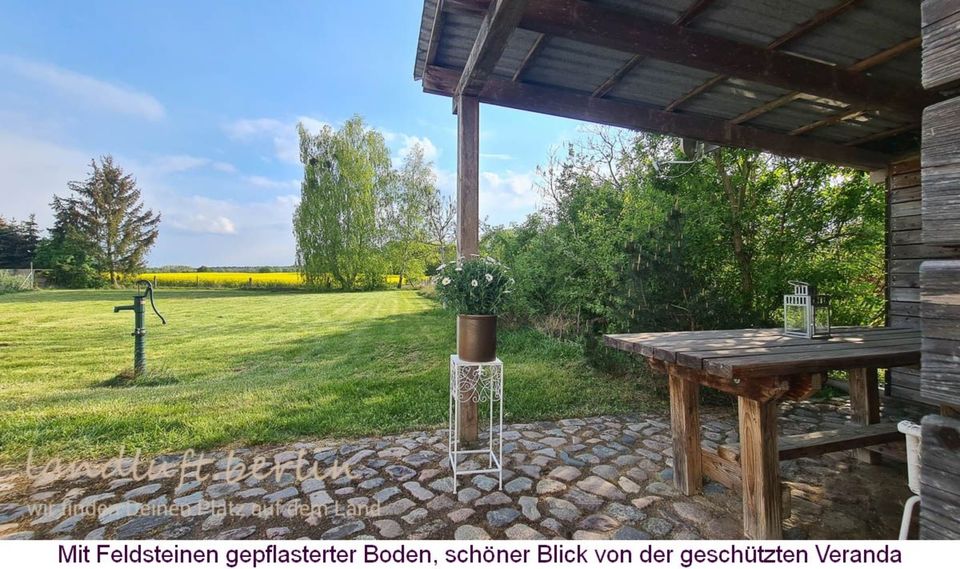 Modernes Ferienhaus in ländlicher Bilderbuchlandschaft in Friedrichswalde