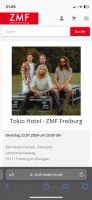 Biete 2 Tickets Tokio Hotel Freiburg 23.7.24 ZMF Baden-Württemberg - Freiburg im Breisgau Vorschau