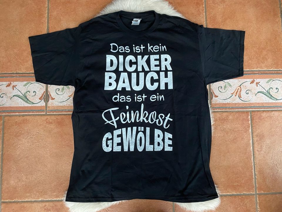 T-Shirt mit lustigem Druck , Karneval, Motto etc XL unisex in Schöne Aussicht, Gem Masburg