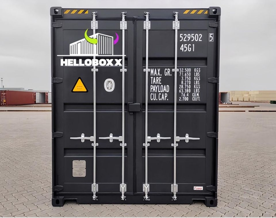 ✅ 40 Fuß Seecontainer | XXL Lagerfläche | Lagercontainer | Container kaufen ✅ in Berlin