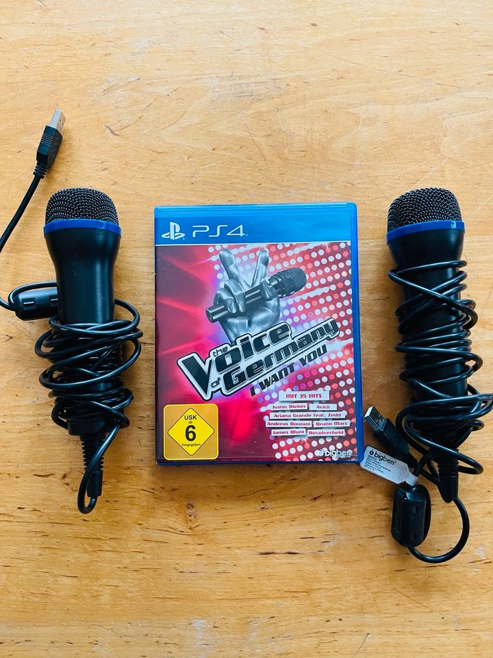 The Voice of Germany + 2 Mics PS4 in Berlin