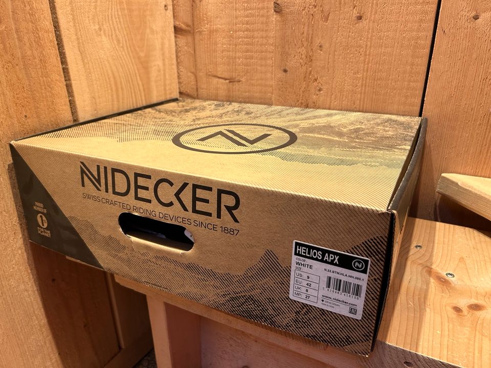 Nidecker Snowboard Boots Helios APX Double Boa US 9 No.97 in Centrum