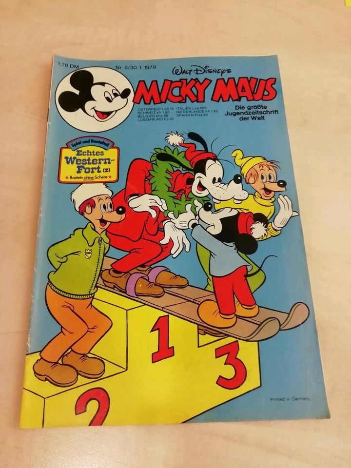 Speicherfund Comic 18 Stück Micky Maus aus 1979 in Rödersheim-Gronau