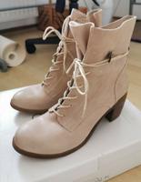 Catwalk gr. 41 Stiefeletten Stiefel echt Leder Beige Bonn - Dransdorf Vorschau
