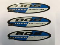 3x BOS Auspuff Alu-Logo/Emblem BMW Boxer technology Hitzebeständi Niedersachsen - Neuenhaus Vorschau