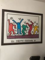 Keith Haring Bild gerahmt Nordrhein-Westfalen - Mülheim (Ruhr) Vorschau