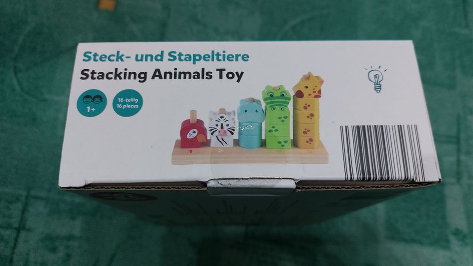 Neu: Holzspielzeug Set für Kinder - Fördert Logisches Denken in Gera