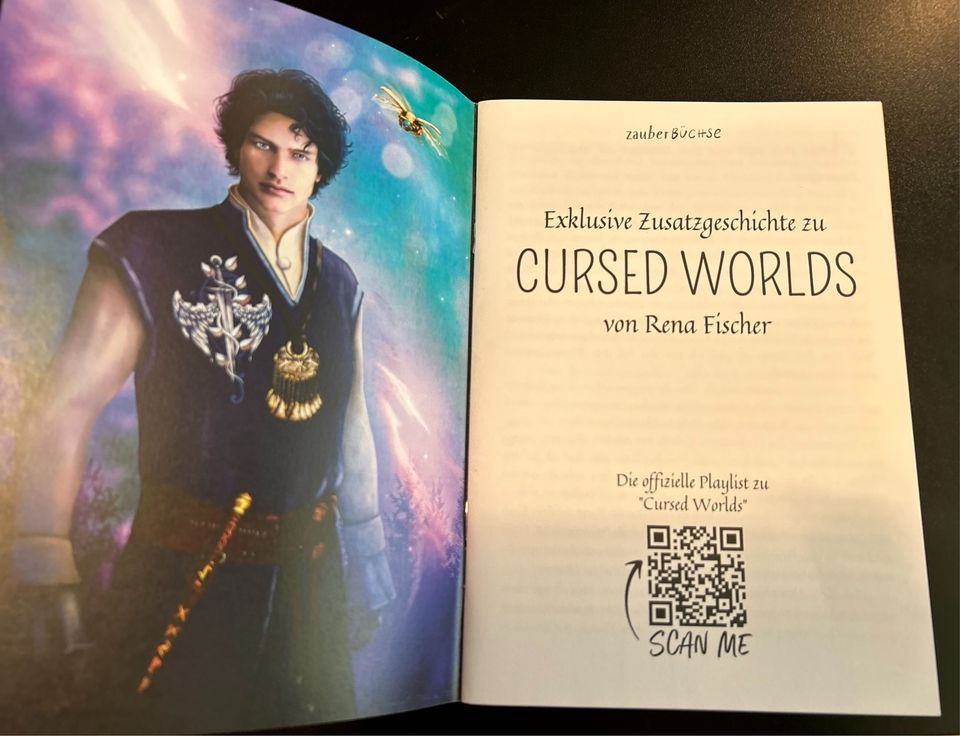 Bücherbüchse Zusatzgeschichte Cursed Worlds in Berlin