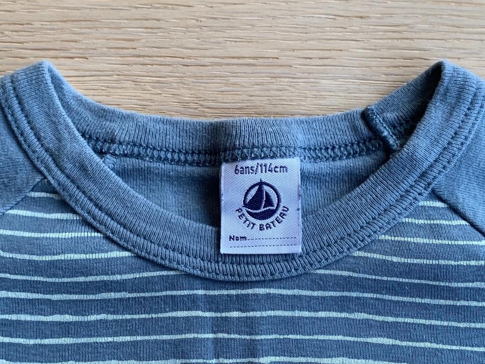 TOP//PETIT BATEAU❤️ langarm Unterhemd/ Unterziehpullover Gr. 116 in Berlin