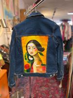 Jeansjacke bemalt Hessen - Bad Schwalbach Vorschau