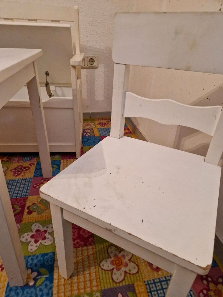 Kinder Sitzgarnitur, Bank, Stuhl und Tisch in Vilsbiburg