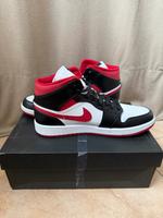 Jordan 1 mid white gym red black Nordrhein-Westfalen - Gladbeck Vorschau