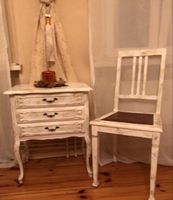 Beistelltisch mit Stuhl*Shabby Chic gefertigt Pankow - Prenzlauer Berg Vorschau