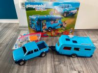 Playmobil Family Fun - Pick-Up mit Wohnwagen 9502 Bayern - Freising Vorschau