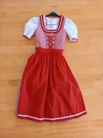 Kinder Dirndl in rot/ weiß Bayern - Schwabmünchen Vorschau