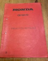 Original Honda Teilekatalog für HONDA CB550F2 Bayern - Traunstein Vorschau